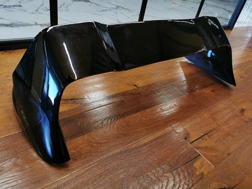0387 SPOILER TETTO ADATTO PER RENAULT MEGANE 4 IV STANDARD LOOK RS NERO LUCIDO - Foto 3 di 20