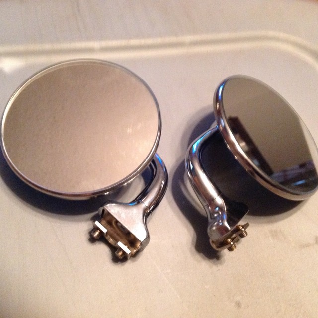 Vintage side mirrors eBay