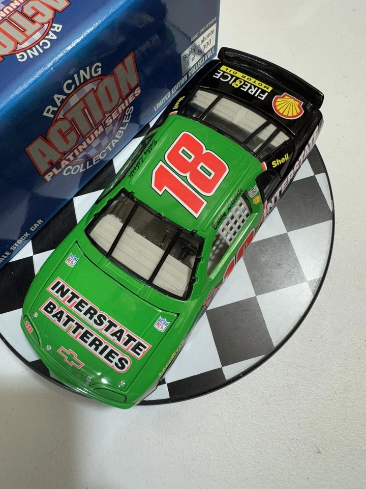 Baterías interestatales Bobby Labonte #18 1996 1:24 Nascar diecast Foto 4 de 4