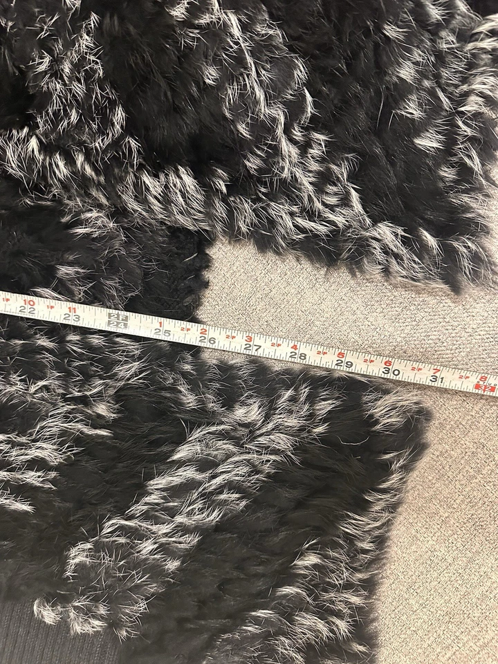 marc by marc jacobs Rabbit Fur Vest With Pockets Festival Vintage 80’s Quirky - Image 4 of 4