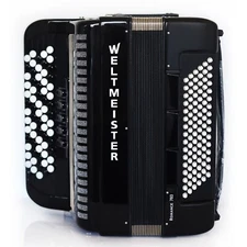 New 5 Row Weltmeister Romance 703 Button Accordion made in Germany, 96 Bass