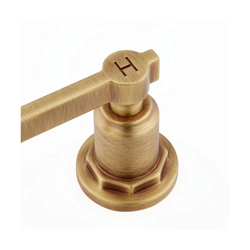 Signature Hardware 447887 Greyfield 1.2 GPM Widespread Bathroom Faucet with M... - Picture 3 of 9