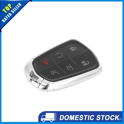 Keyless Remote Key Fob Shell Case Schwarz HYQ2AB für Cadillac Escalade 2015-2018