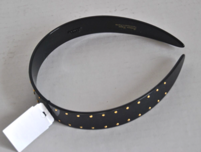 NWT FRANCE LUXE STUDDED ULTRACOMFORT HEADBAND BLACK HAIR  display picture 2