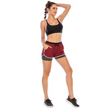 Women's Sports High Waist Shorts Sports Gym Workout Fitness Yoga Leggings USA
