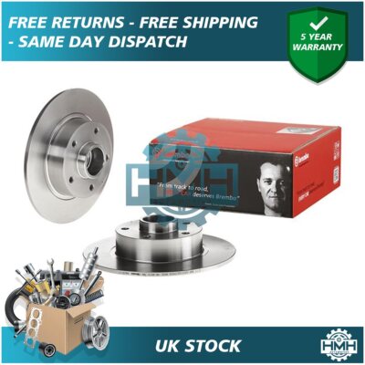 Fits Renault Scenic 2008-2016 Megane 2008-2016 HMH Rear Brake Disc