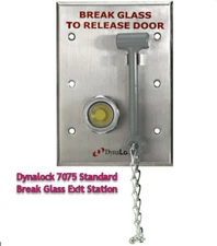 Dynalock 7075 Standard Break Glass Exit Station [CTOKT]