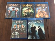 Harry Potter - Lot of 5 Blu-ray movies - see below for titles - free shipping