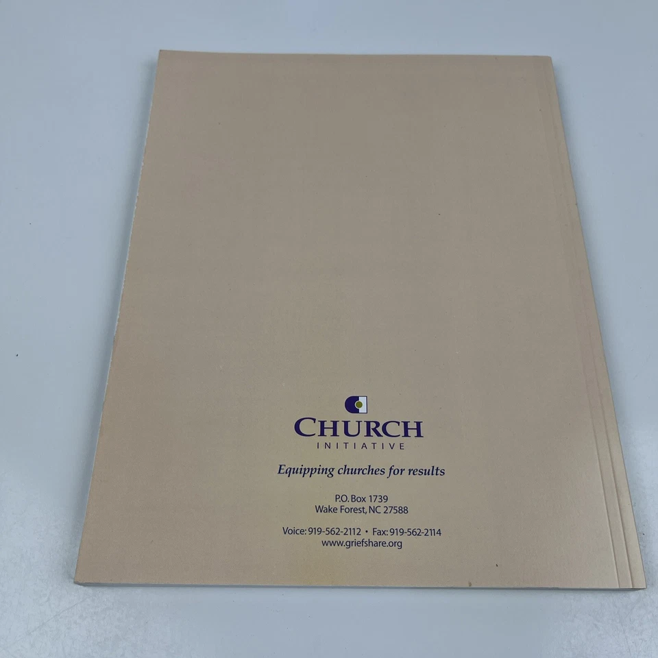 Grief Share: Your Journey from Mourning to Joy Paperback Workbook, New 1999 - Image 4 of 4