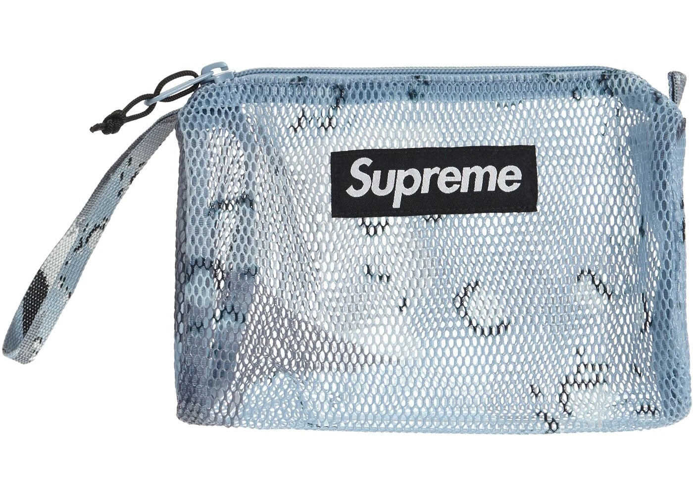 POCHETTE UTILITAIRE DS SUPREME SS20 BLEU DÉSERT CAMOUFLAGE À LA MAIN 100% authentique !