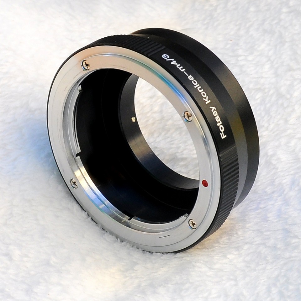 KONICA AR LENS MICRO 4/3 m4/3 LENS ADAPTER BlackMagic Design MFT Mount