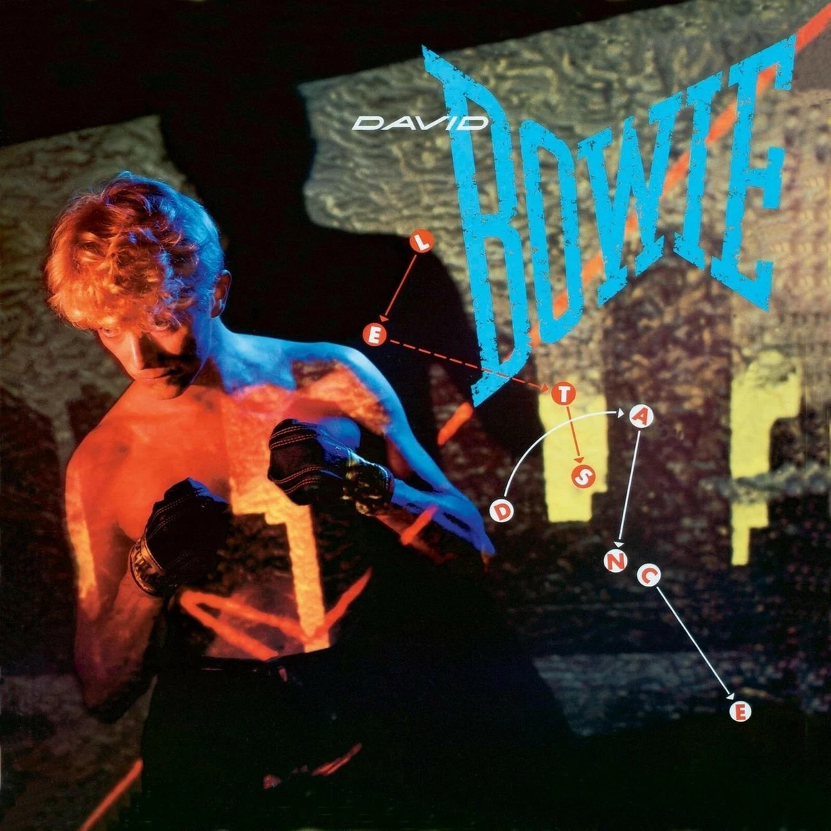 DAVID BOWIE Lets Dance BANNER HUGE 4X4 Ft Fabric Poster Tapestry Flag album art