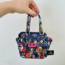 Ju-ju-be Jujube Tokidoki Donutella Sea Punk Itty Bitty Bag Purse Navy Blue