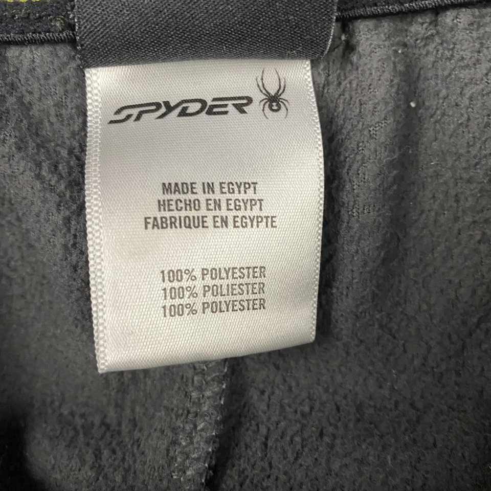 Pantalones de Gimnasio Spyder Polar Informales Niños Adolescentes Talla XL Gris Poliéster Foto 4 de 4