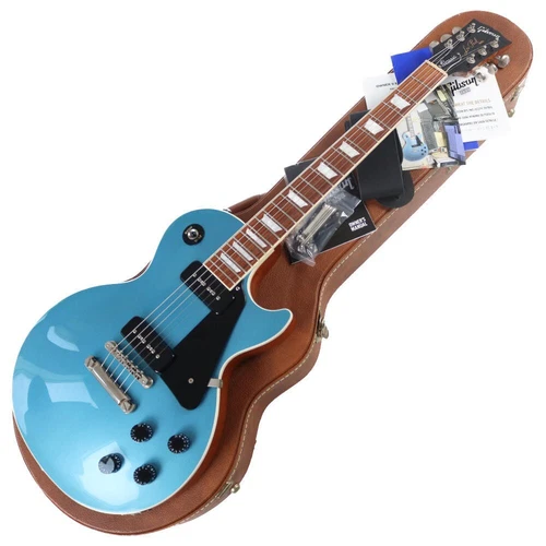 Gibson [Used] Electric guitar Les Paul Classic P-90 Pelham Blue 2018 w/hard case