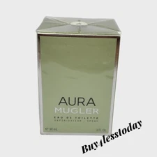 Thierry Mugler Aura Eau De Toilette 3 oz / 90 ml Spray for Women Sealed New