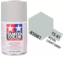TS-81 Royal Light Gray Lacquer Spray Paint, 100ml