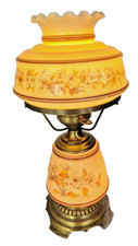 Quoizel Lamp Hurricane 1973 Abigail Adams Collection Floral 3-way 16-inch