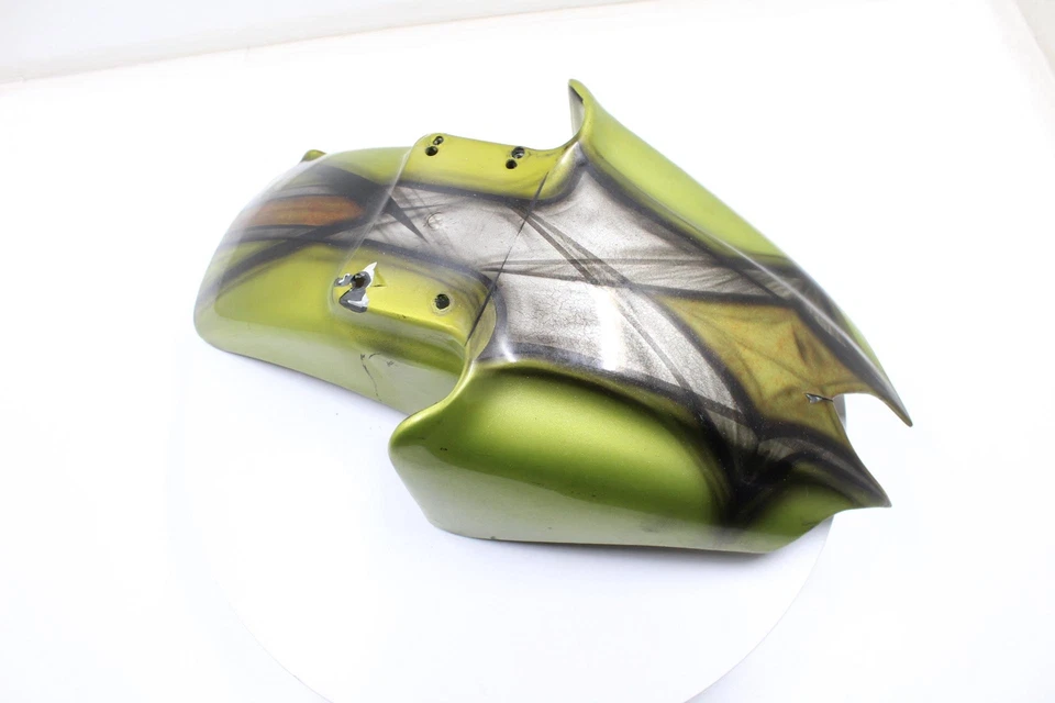 Suzuki GS1100E 1982 carenado capó guardabarros delantero verde OEM Foto 2 de 4