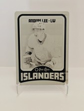2024-25 O-Pee-Chee Anders Lee Retro #58 Black Printing Plate 1/1