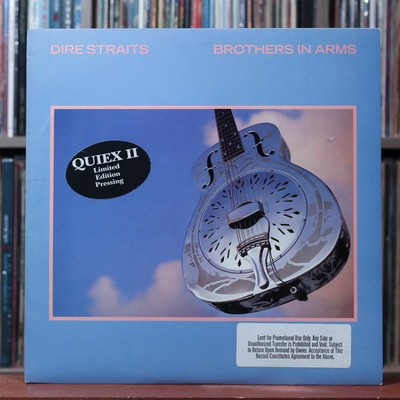 Dire Straits - Brothers In Arms - PROMO W/ PRESS KIT - 1985 Warner Bros, VG+/VG+