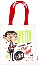 OFFICIAL MR BEAN AND TEDDY REUSABLE TOTE SHOPPING SHOPPER BAG