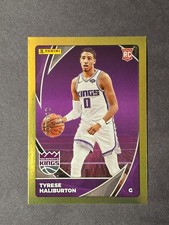 Tyrese Halliburto2020-21 Panini NBA Sticker And Card Gold Foil 7/10 Rookie