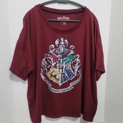 Harry Potter Draco Coat Of Arms womens Graphic Shirt  Sz 2X (18W-20W) soft comfy