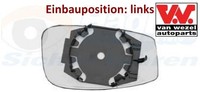 VAN Wezel 1709831 Spiegelglas FüR AußEnspiegel Links FüR Fiat