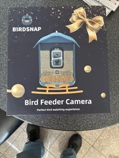 Birdsnap PAV Smart Bird Feeder Camera Solar Powered 2K HD Video AI Recognition