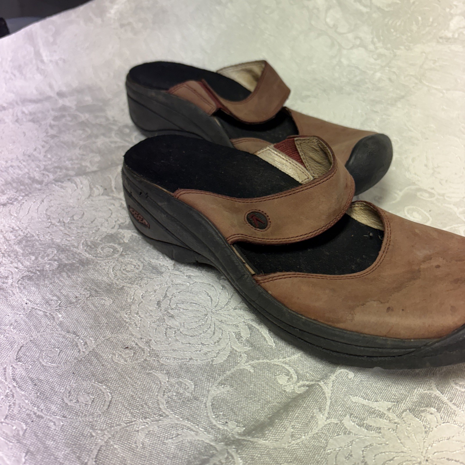 Sandali slip on Keen V donna taglia 4 pelle escursionismo casual