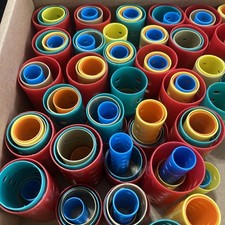 50 Salon Plastic Hair Rollers