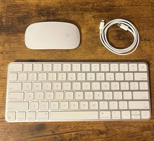 Apple Magic Keyboard  Magic Mouse 2 Bundle, Wireless, QWERTY, White/Silver
