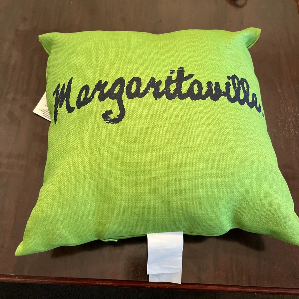 Novo com etiquetas travesseiro de arremesso interno externo Margaritaville 4  - Imagem 2 de 4