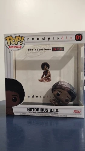 NIB Funko Pop Album Cover Notorious B.I.G. BIG Ready to Die Figure