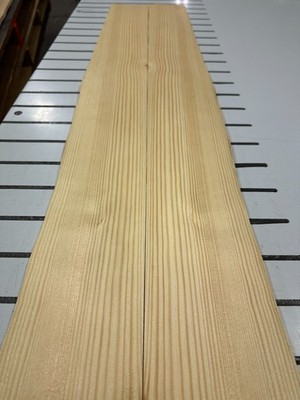 Yellow Pine Raw Wood Veneer 24 sheets 40'' x 4'' 430B