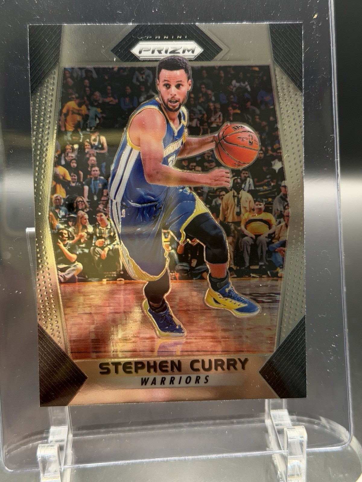 Panini Prizm Stephen Curry Base #41 Golden State Warriors NBA 2017-18
