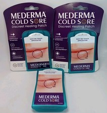 NEW 3 PACK MEDERMA COLD SORE Discreet Healing Patches 45ct. TOTAL EXP. 09/2027
