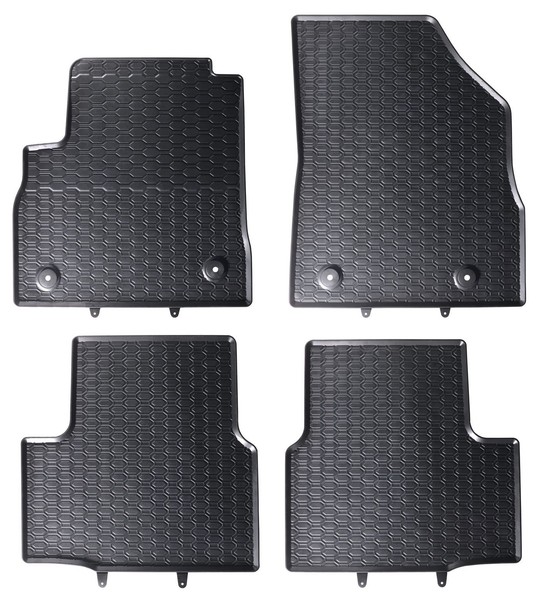 GummifußMatten Set FüR Opel Astra K Ab 2015 Automatten Gummimatten FußMatten-image