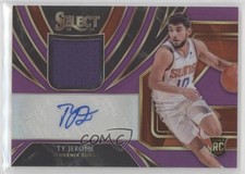 2019 Panini Select Rookie Jersey Purple Prizm 72/99 Ty Jerome #RJA-TJR Auto 11if