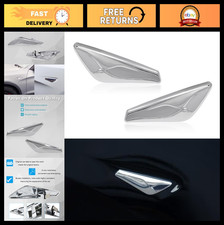 Front Fender Chrome Finisher for BMW X3 X4 F25 F26 2013-2017 - Right/Left Side