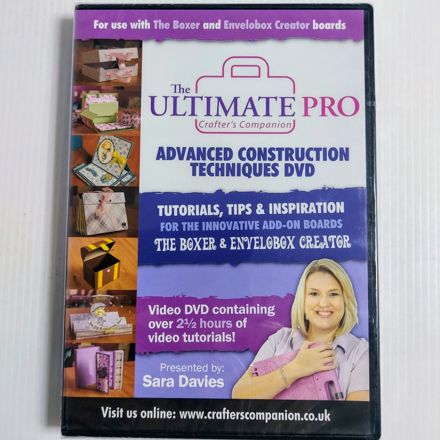 The Ultimate Pro Advanced Construction Techniques DVD 2011 Sara Davies Tutorials