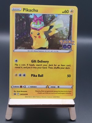 Pikachu - SWSH234 (Cosmos Holo) Black Star Promo - Sword & Shield: Pokemon Go
