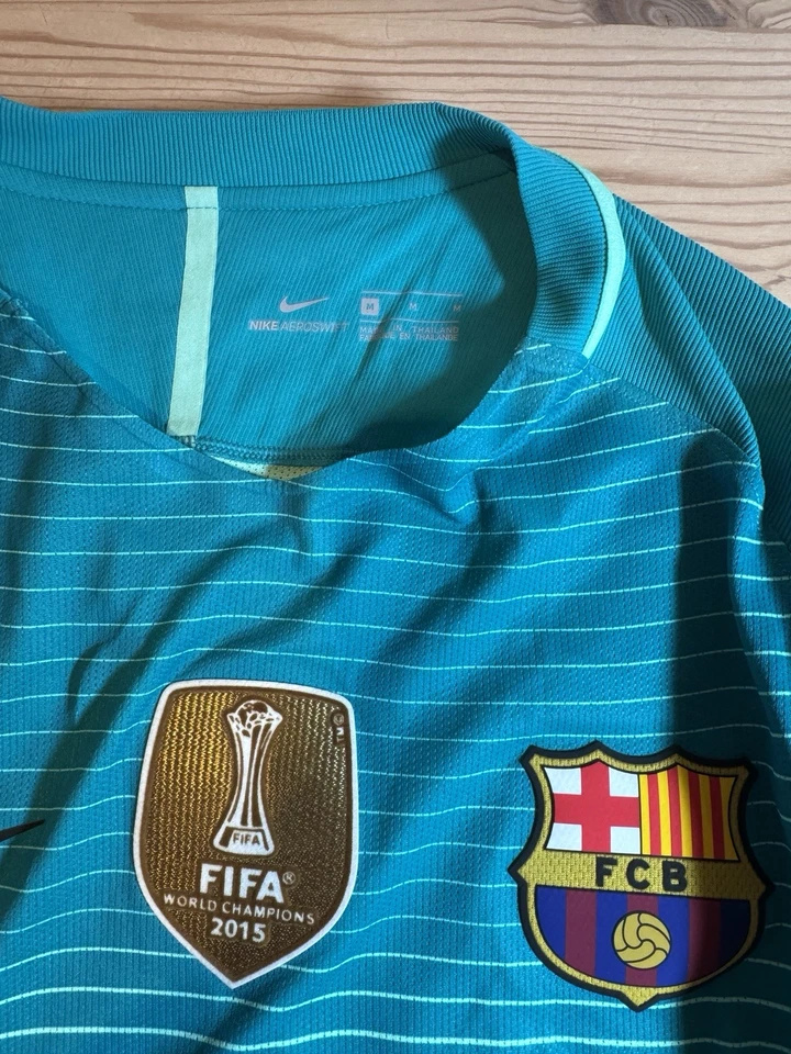 Nike FC Barcelona 2016-17 Manga Larga - Edición Jugador - #10 Messi - Talla M Para Hombre Foto 4 de 4