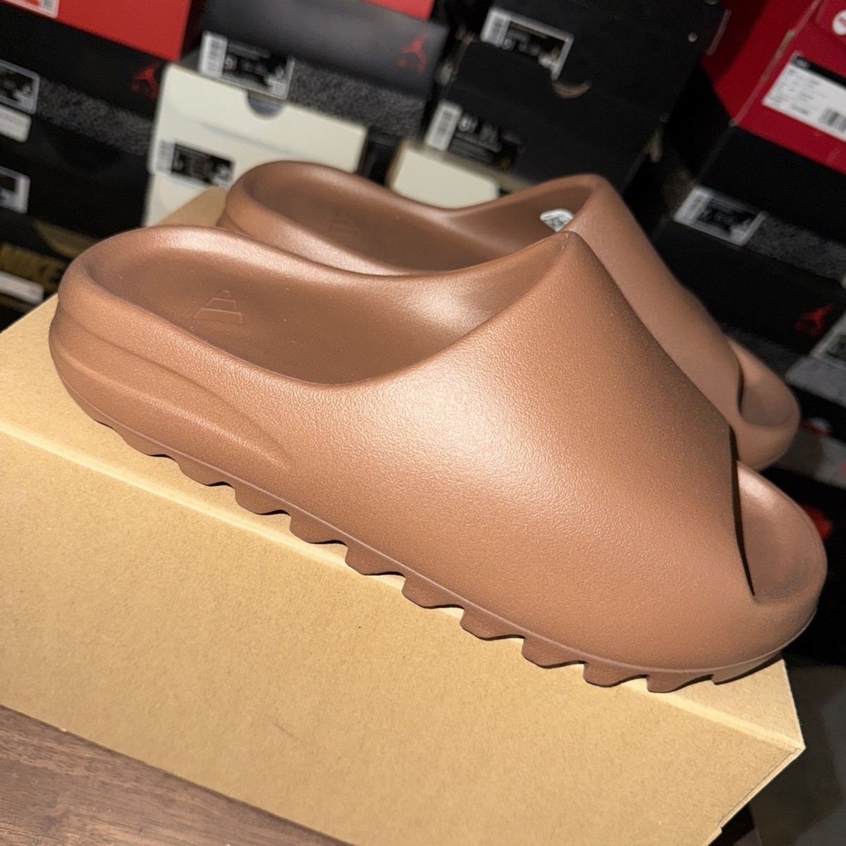 Adidas Yeezy Slide Flax Size 7 BRAND NEW W/ Box FZ5896 | eBay