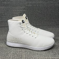 NOBULL Outwork High Top Men s 9 Women s 10.5 White Cross Training Shoes