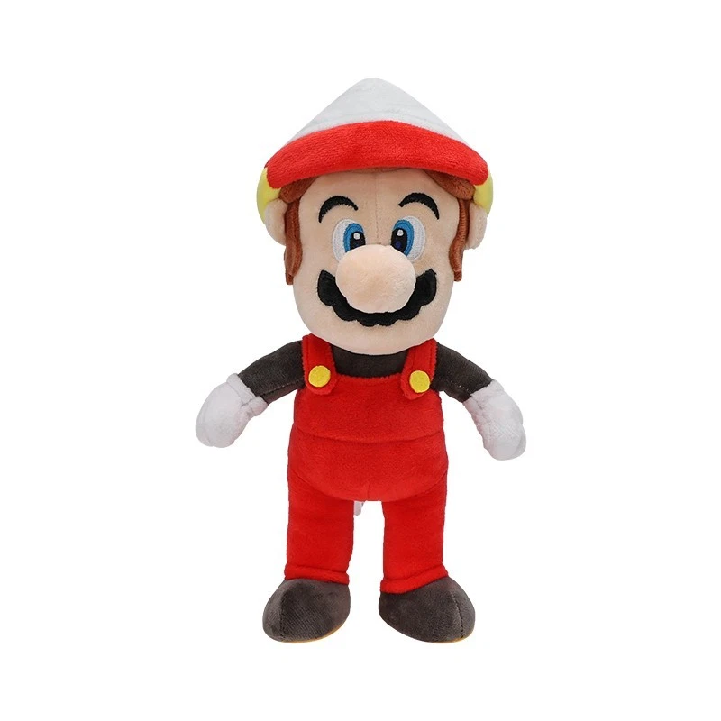 Super Mario Bros. Wonder Drill Mario 26cm Plush Toy Switch Game Anime Teddy Doll - Image 2 of 4