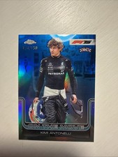 2025 Topps Chrome F1 Kimi Antonelli #185 RC On The Move Blue /150
