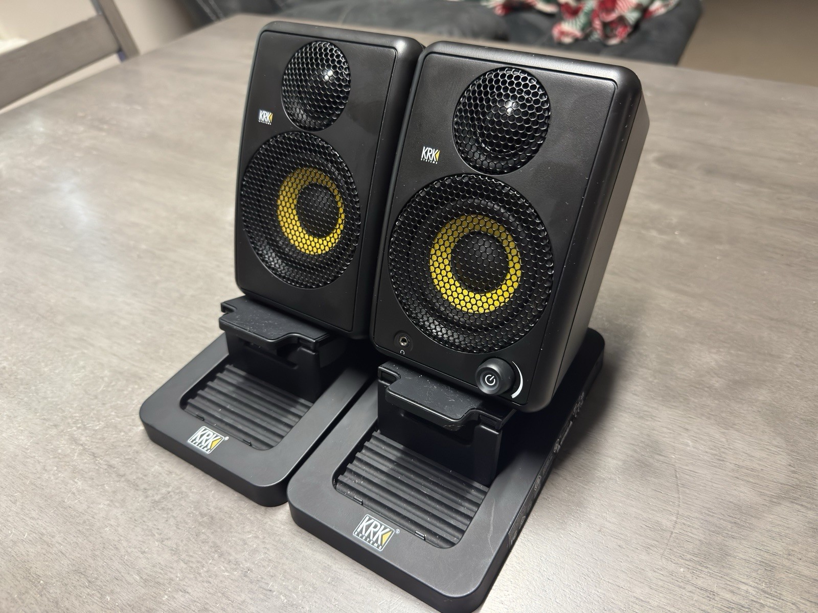 KRK GoAux 3 Portable Bluetooth Speaker System W/ Case