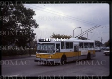 MBTA. TROLLEYBUS #4042. Boston (MA). Original Slide 1978.